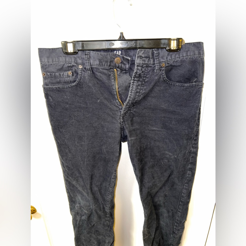 Gap 32x32 slimfit navy five pocket corduroy